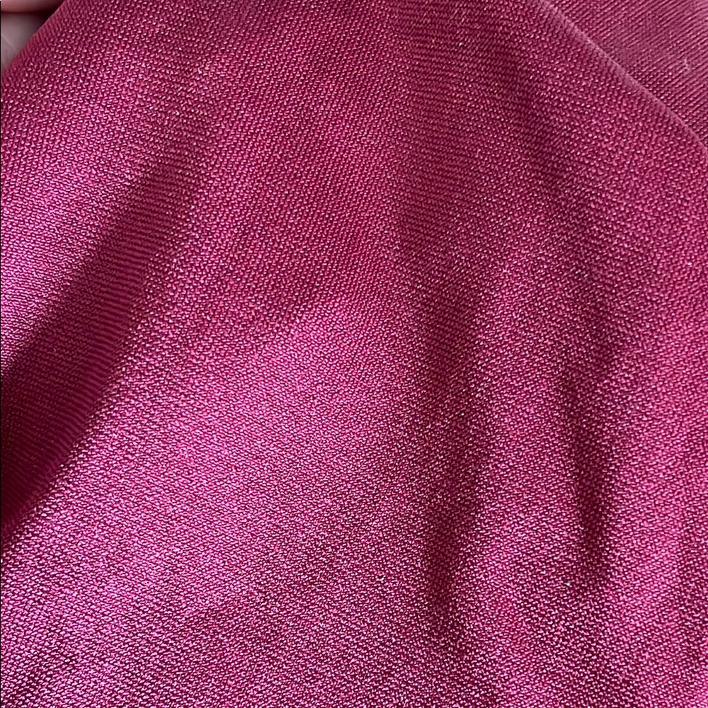 Aritzia Seemless Strapless wine midi Dress-Shapewear - Picture 8 of 8